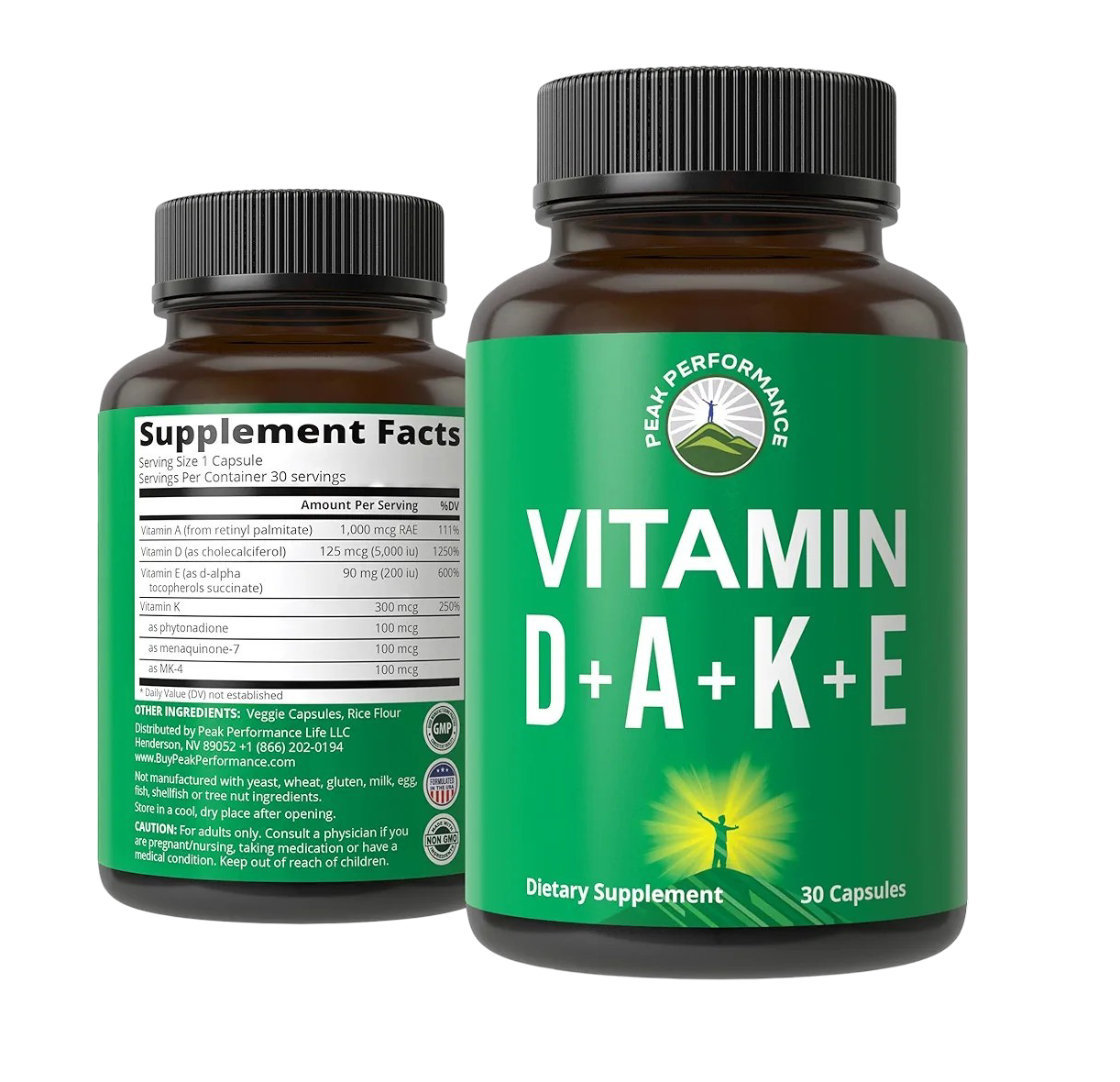 Vitamin D + A + K + E(1)